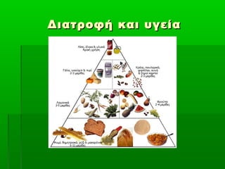Διατροφή και υγεία
 