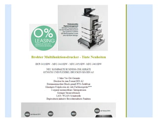 Brother Multifunktionsdrucker