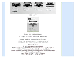 Brother Multifunktionsdrucker