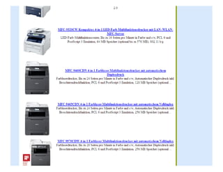 Brother Multifunktionsdrucker