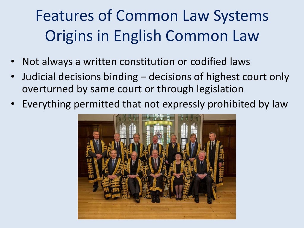 Lecture 1 Part 2 What is the Common Law?