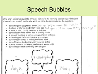 Speech Bubbles
 