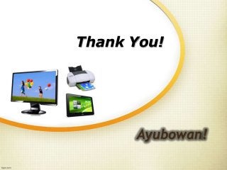Thank You!
Ayubowan!
 