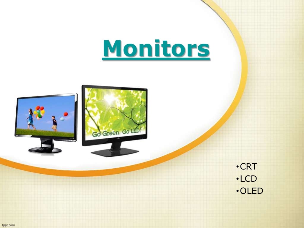 12. Monitors, Display Devices