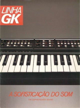 Catálogo Giannini Teclados 1980 (GK)