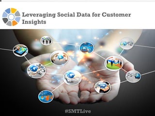 Leveraging Social Data for Customer
Insights

#SMTLive

 