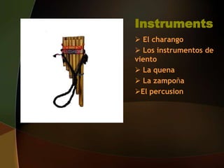 InstrumentsEl charango