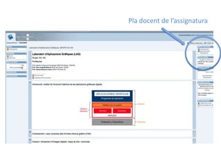 Pla docent de l’assignatura
 