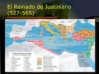 El Reinado de Justiniano
(527-565)

 
