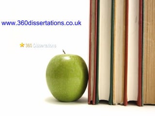 www.360dissertations.co.uk

 