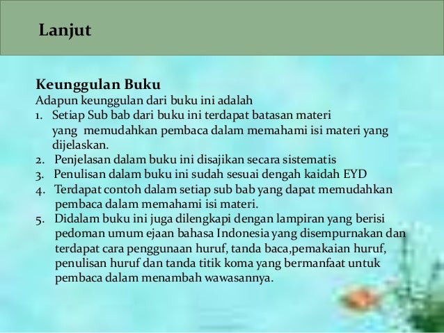 12. pratik penulisan karya ilmiah; resensi, proposal, dan 