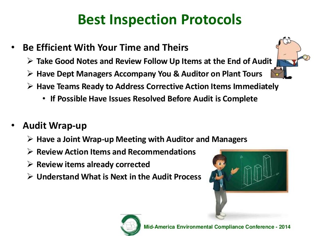 Best Inspection Protocols; Jones, Lou; Ingredion, Inc.; 2014 Mid
