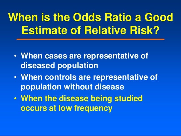 Relative And Atribute Risk Relative And Atribute Risk