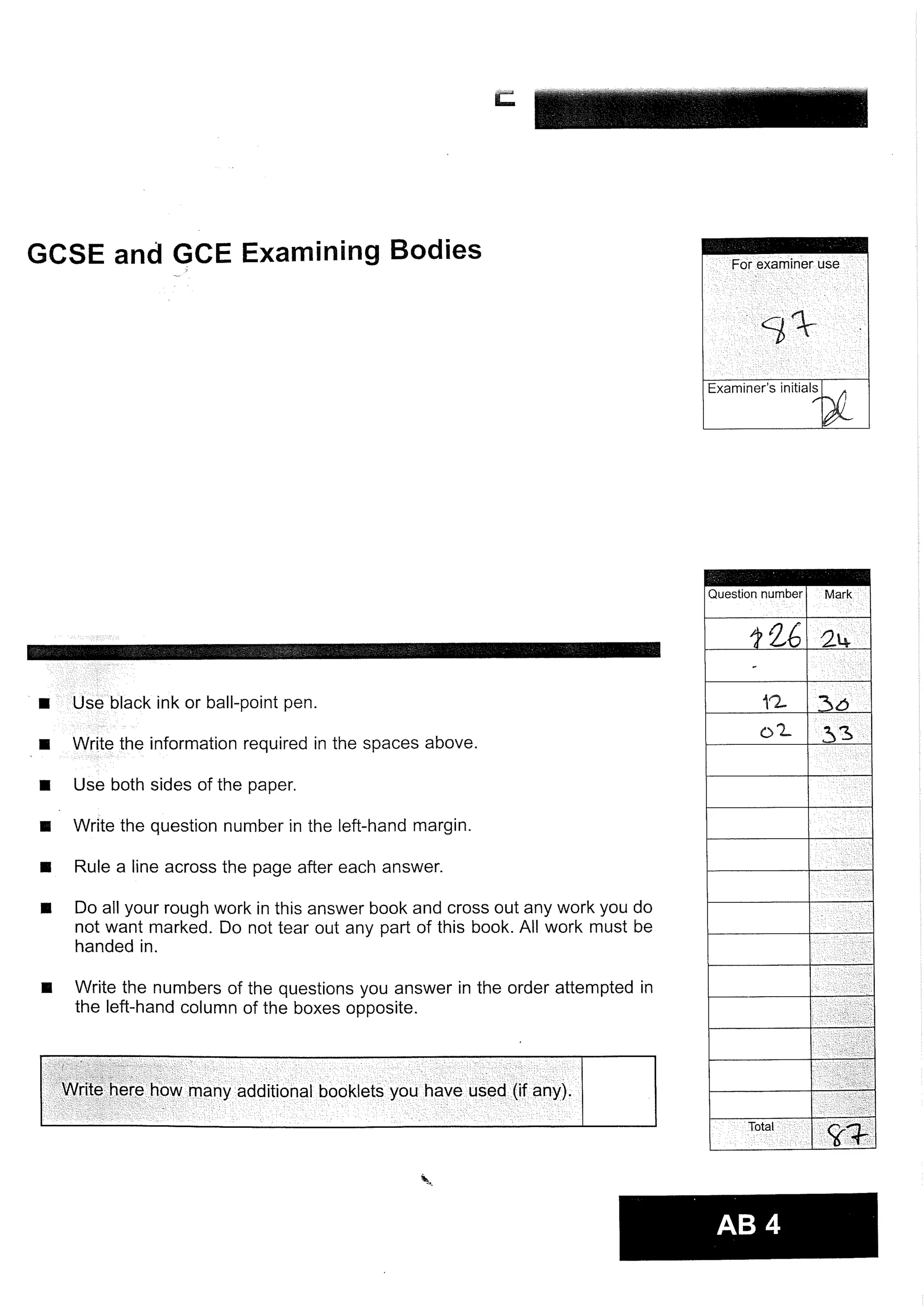 Candidate 8
(continued)
 