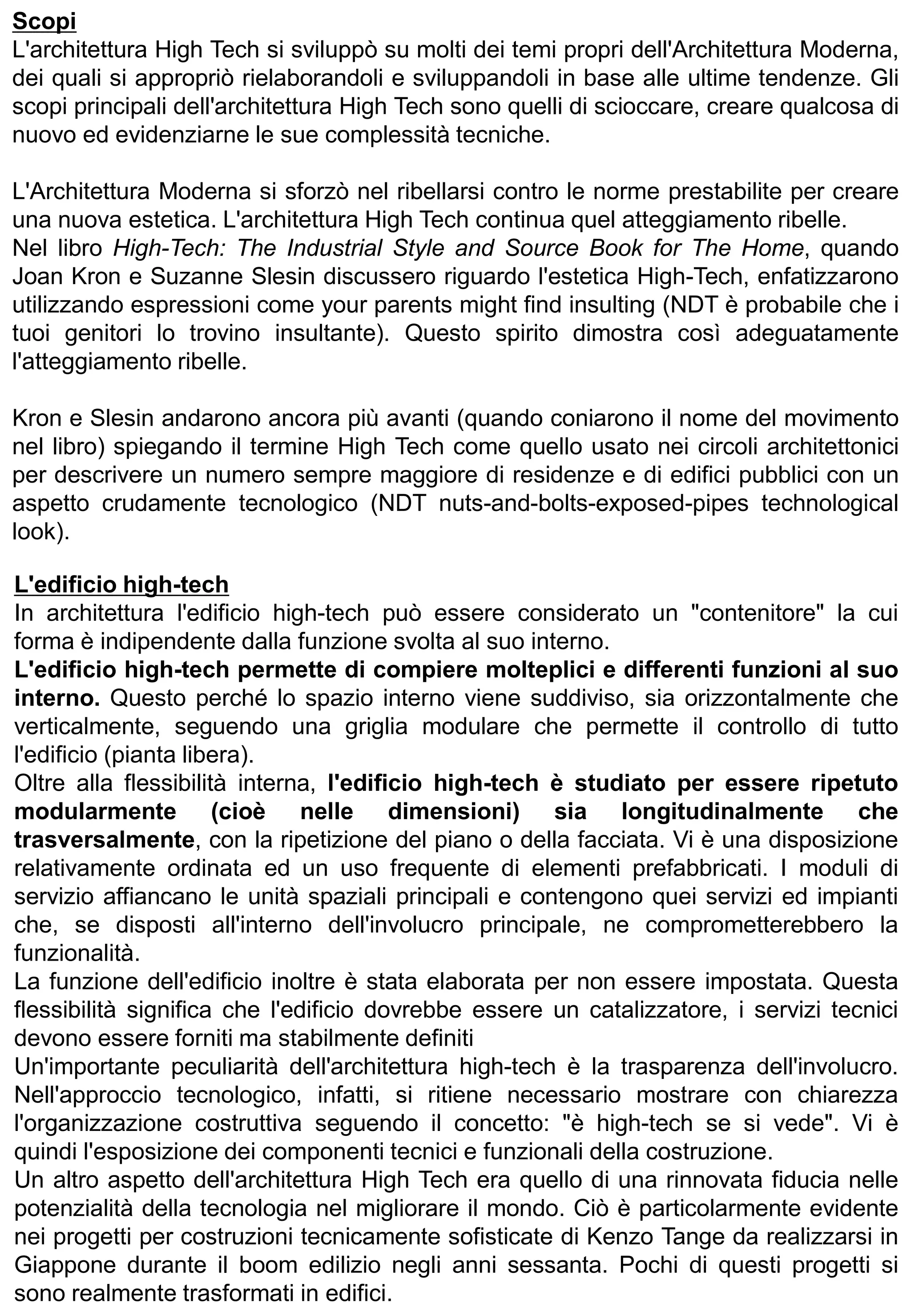 ambienti di edifici in cui si puo passeggiare