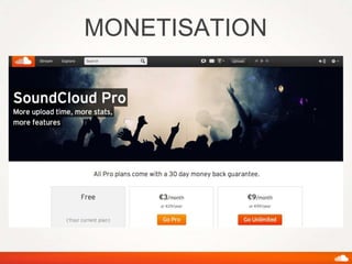 MONETISATION
 