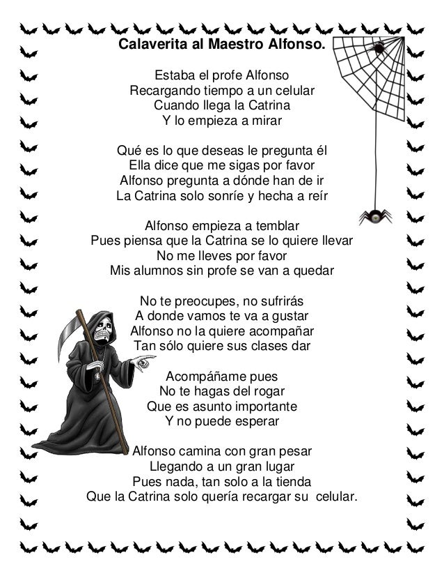12. Calaverita al maestro alfonso