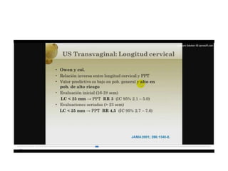 12.  parto pretermino - tocolisis