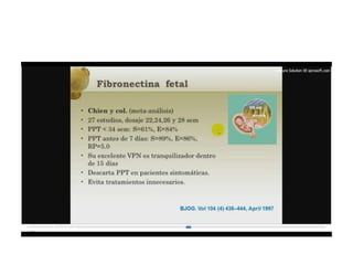 12.  parto pretermino - tocolisis