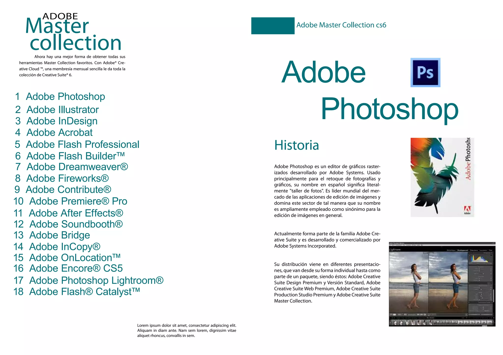 Adobe Creative Suite 4 CS4 Master Collection Para Windows 