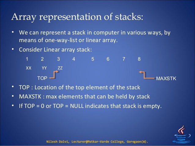 12. Stack