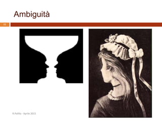 Ambiguità
R.Polillo - Aprile 2015
11
 