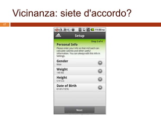 Vicinanza: siete d'accordo?
R.Polillo - Aprile 2015
17
 