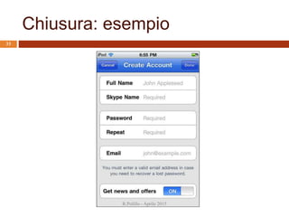 Chiusura: esempio
R.Polillo - Aprile 2015
33
 