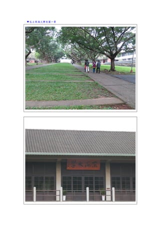 ▼私立東海大學校園一景
 