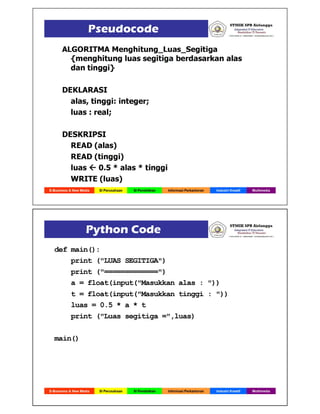 12.  yw algoritma dan pemrograman
