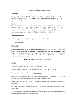 A Proof of Twin primes and Golbach's Conjecture | PDF