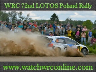 WRC 2015 72nd LOTOS Poland Rally
