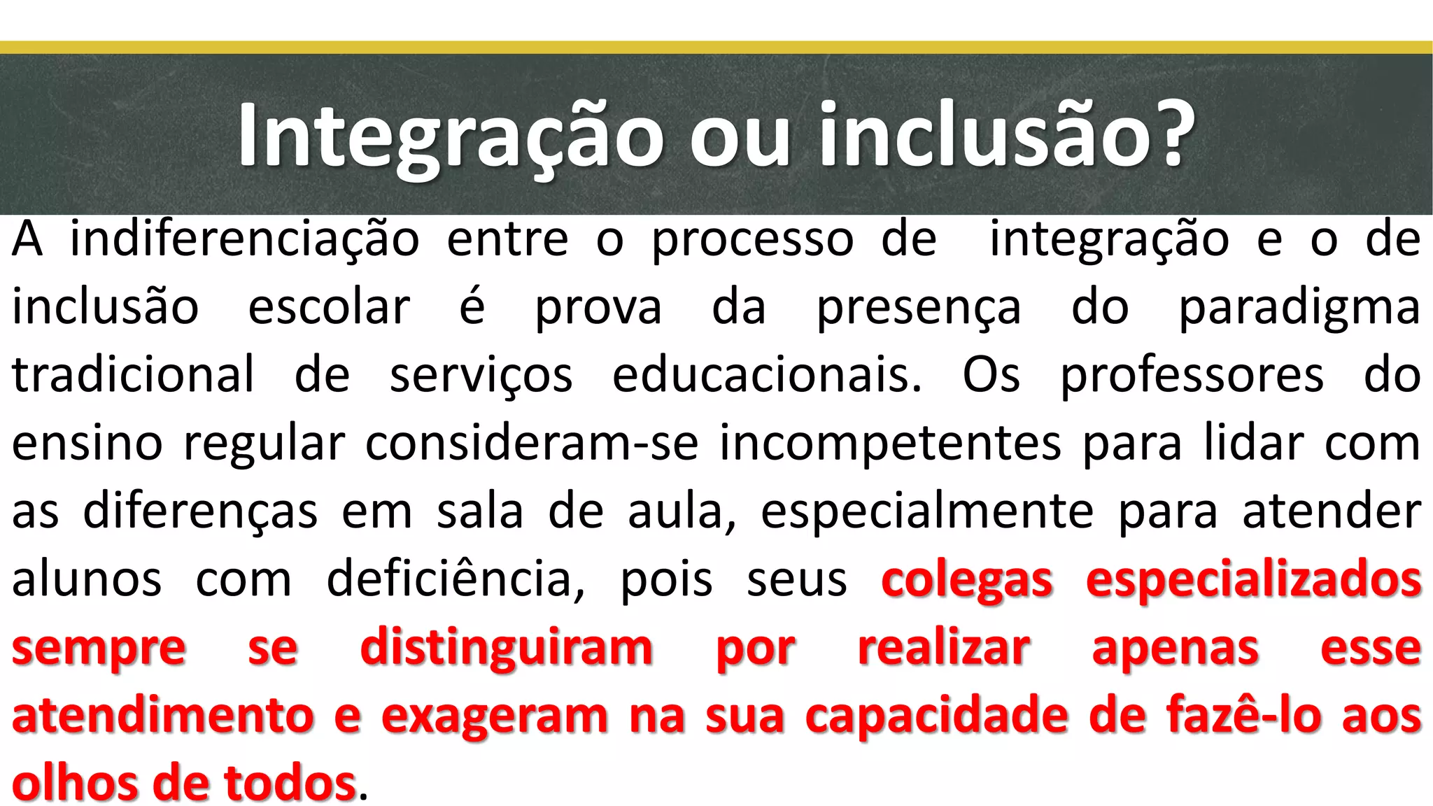 inclusão escolar | PDF