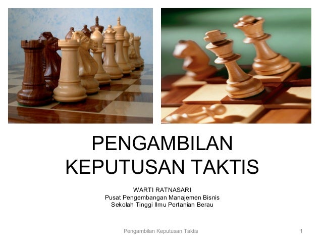 12 Pengambilan Keputusan Taktis