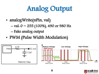 Analog and Digital I/O | PPTX