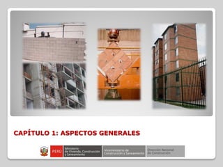 CAPÍTULO 1: ASPECTOS GENERALES
 