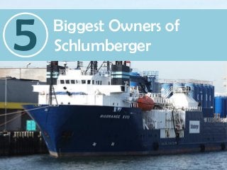 Biggest Owners of
5 Schlumberger
 