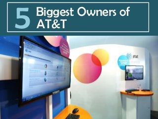 Biggest Owners of
5AT&T
 