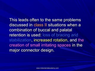 This leads often to the same problemsThis leads often to the same problems
discussed indiscussed in class IIclass II situa...