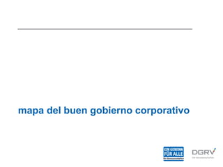 mapa del buen gobierno corporativo
 