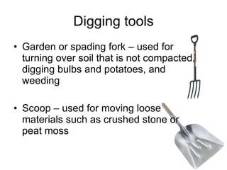 12 16 Digging Tools | PPT