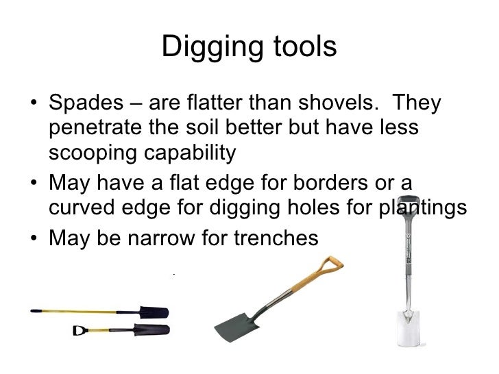 12 16 Digging Tools