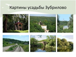 Картины усадьбы Зубрилово
 