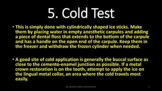 12 STEPS TO DIAGNOSE THE TEETH | PPTX