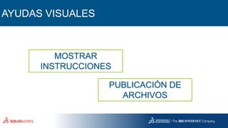 AYUDAS VISUALES
MOSTRAR
INSTRUCCIONES
PUBLICACIÓN DE
ARCHIVOS
 