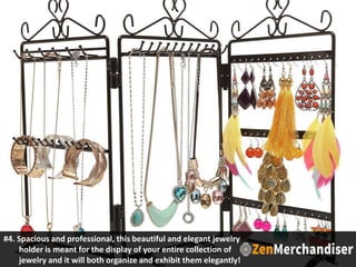 25 Beautiful Acrylic Jewelry Holders, Zen Merchandiser