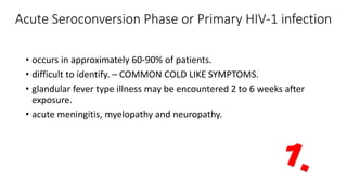Acute Seroconversion Rash HIV IN PEDIATRIC DENTISTRY | PPTX