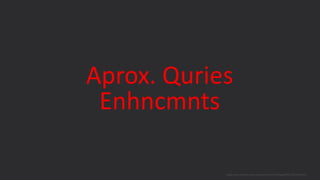 Aprox. Quries
Enhncmnts
blogs.oracle.com/sql www.youtube.com/c/TheMagicOfSQL @ChrisRSaxon
 