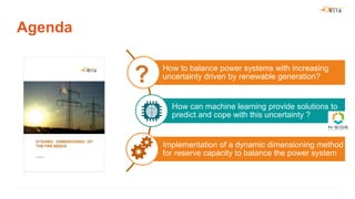 Machine Learning for a dynamic sizing of Elia balancing reserves! | PDF