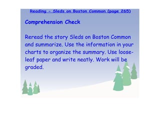 Sleds on Boston Common: A Story from the American Revolution